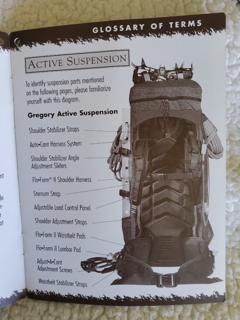Gregory Shasta Internal Frame Hiking Backpack 82L Blue Gray Camping Expedition M - Picture 8 of 11